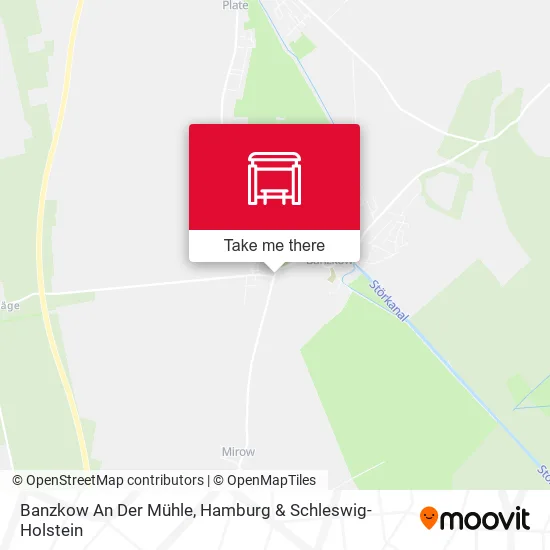 Карта Banzkow An Der Mühle