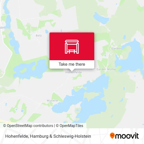 Карта Hohenfelde