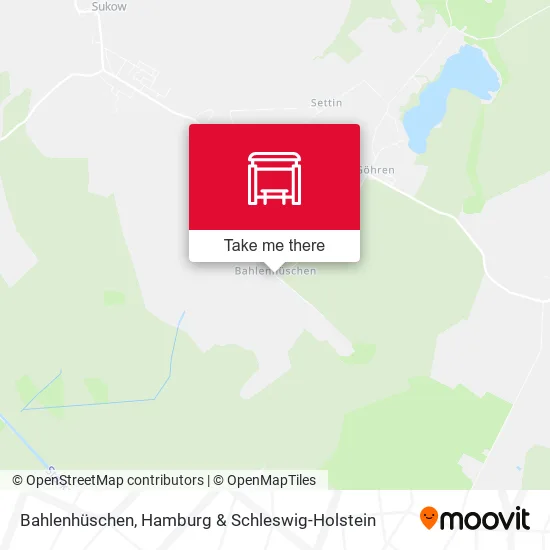 Карта Bahlenhüschen
