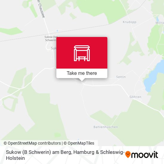 Sukow (B Schwerin) am Berg map