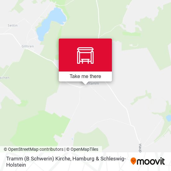 Tramm (B Schwerin) Kirche map