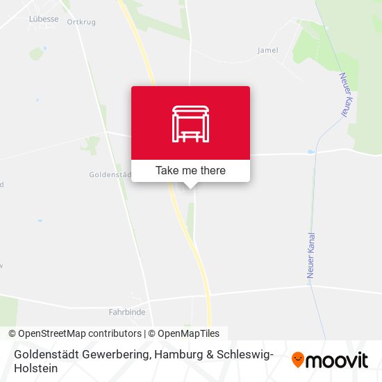 Goldenstädt Gewerbering map