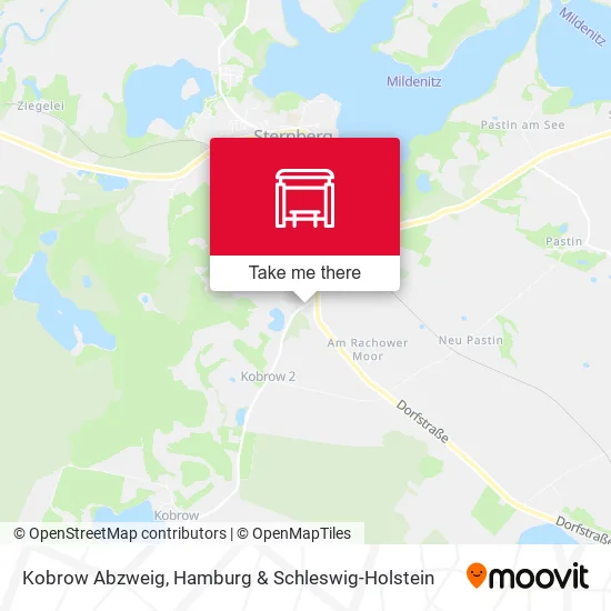 Карта Kobrow Abzweig