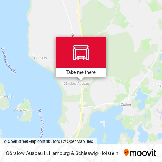 Görslow Ausbau II map