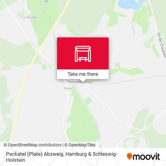 Карта Peckatel (Plate) Abzweig