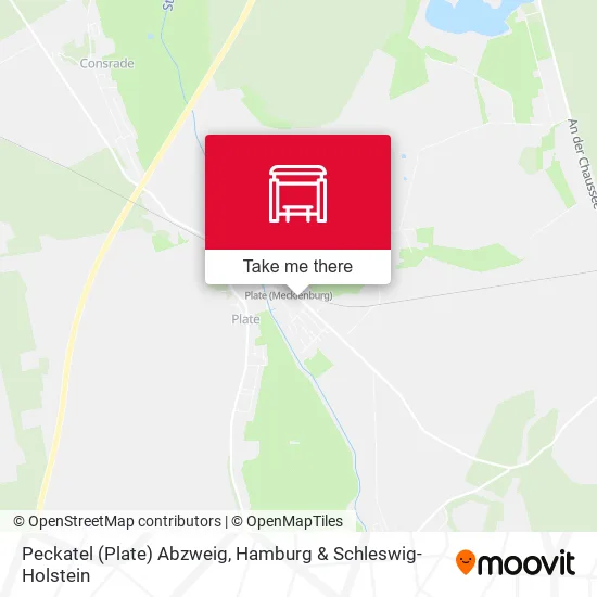 Карта Peckatel (Plate) Abzweig