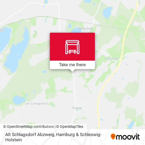 Карта Alt Schlagsdorf Abzweig