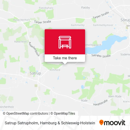 Карта Satrup Satrupholm