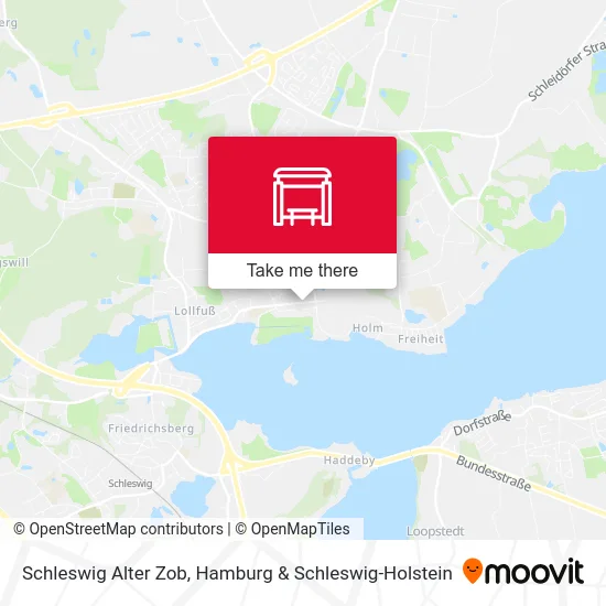 Карта Schleswig Alter Zob