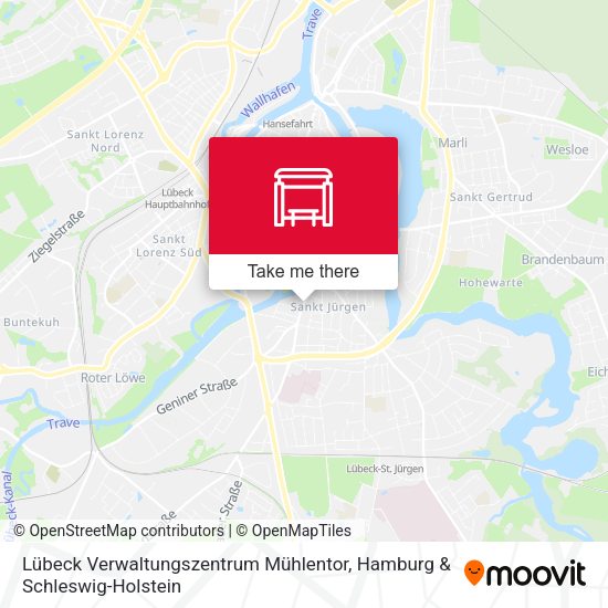 Lübeck Verwaltungszentrum Mühlentor map