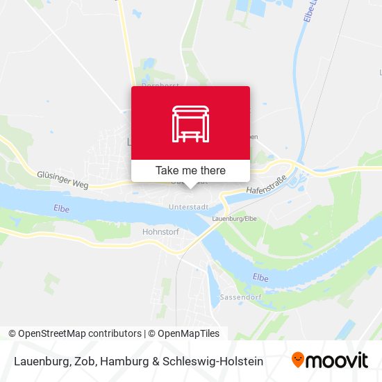 Lauenburg, Zob map