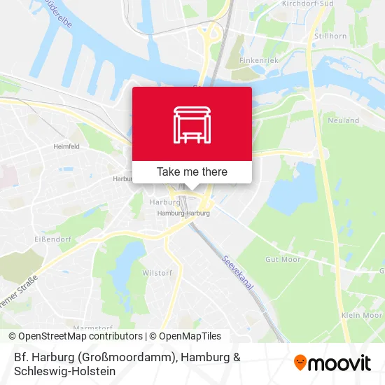 Карта Bf. Harburg (Großmoordamm)