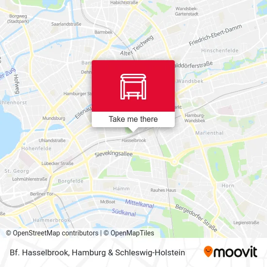 Карта Bf. Hasselbrook