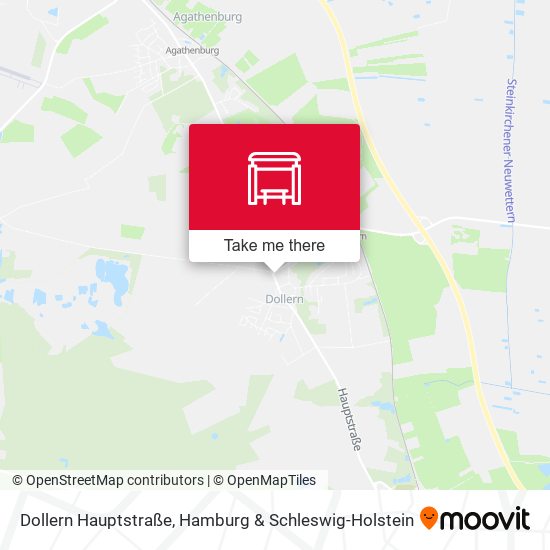 Dollern Hauptstraße map