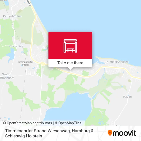 Карта Timmendorfer Strand Wiesenweg