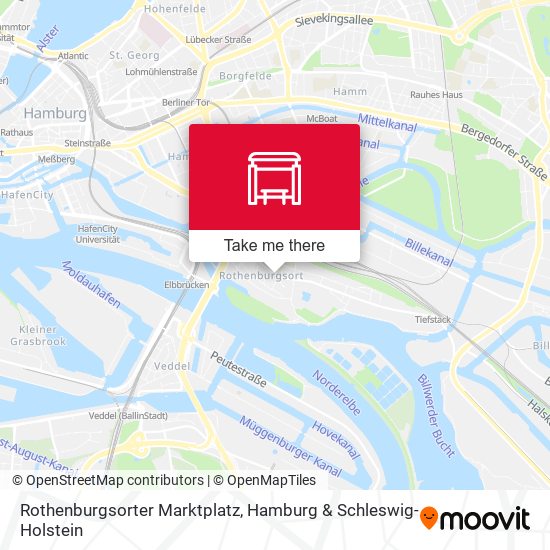 Rothenburgsorter Marktplatz map