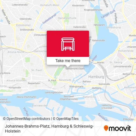 Карта Johannes-Brahms-Platz