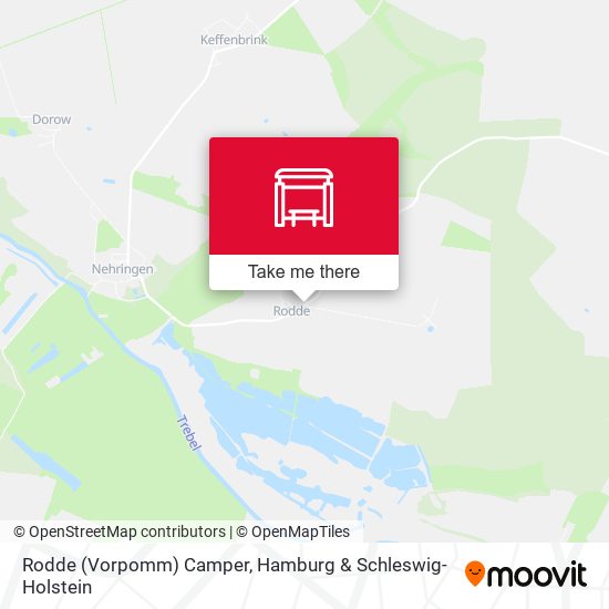 Rodde (Vorpomm) Camper map