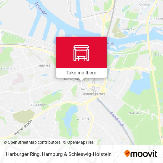 Карта Harburger Ring