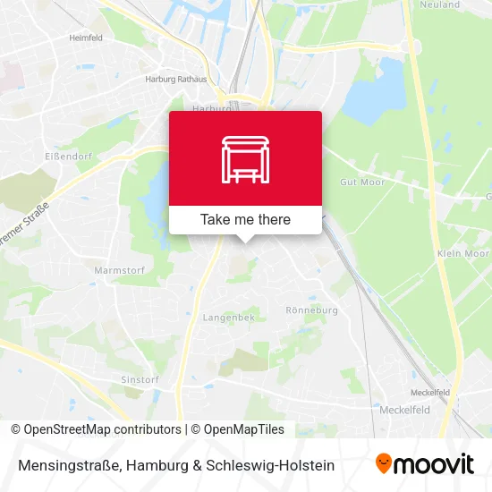 Карта Mensingstraße