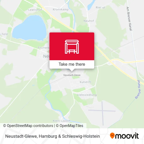 Карта Neustadt-Glewe