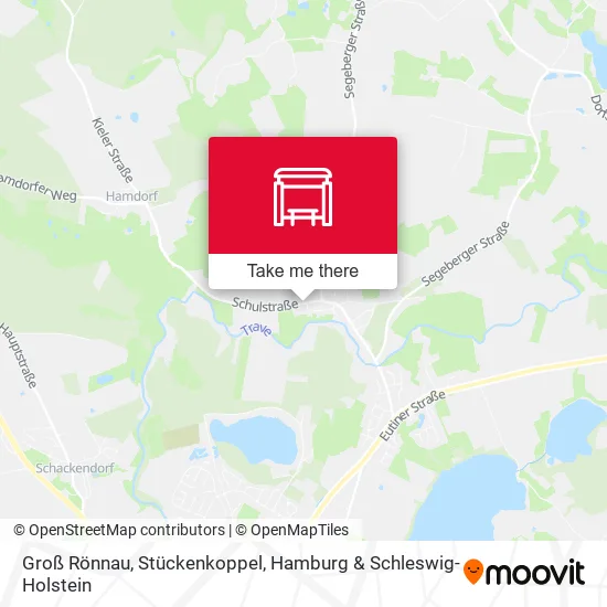 Карта Groß Rönnau, Stückenkoppel