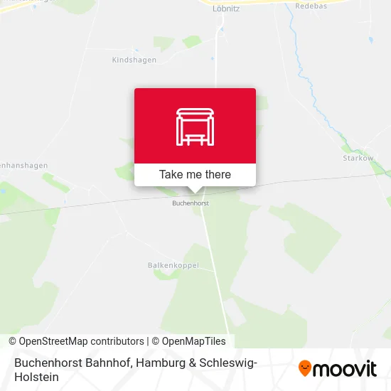 Карта Buchenhorst Bahnhof