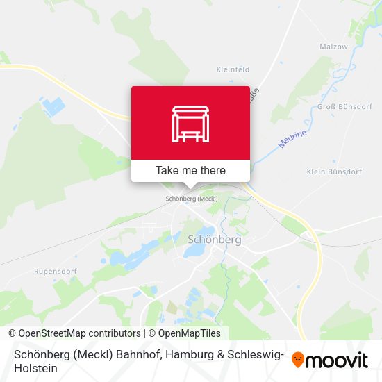 Schönberg (Meckl) Bahnhof map