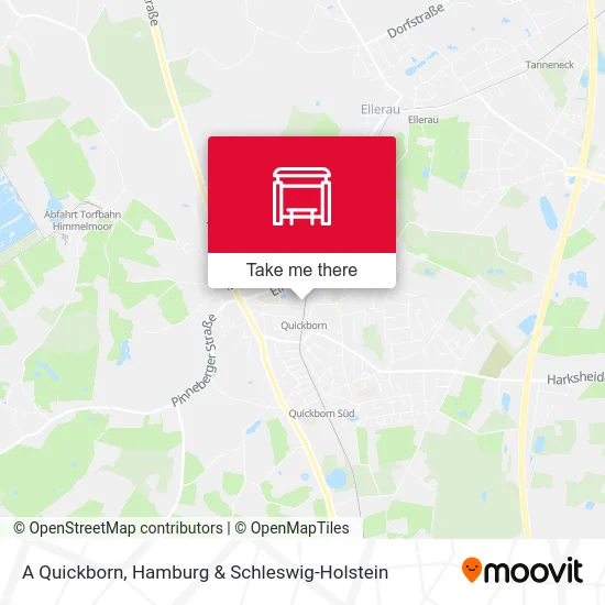 Карта A Quickborn