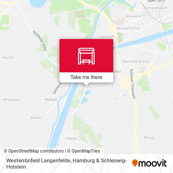 Westerrönfeld Langenfelde map