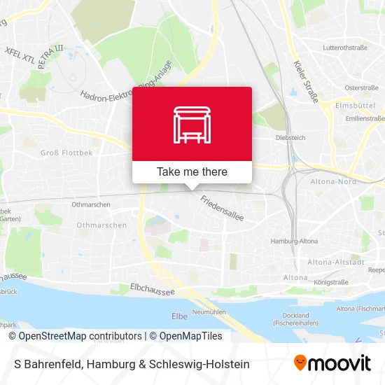 Карта S Bahrenfeld