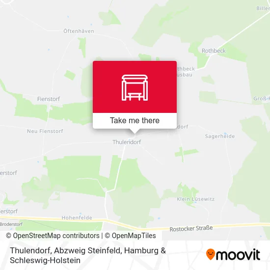 Карта Thulendorf, Abzweig Steinfeld