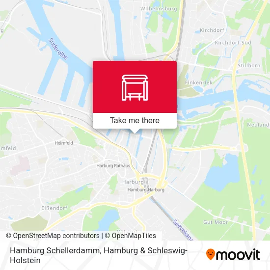 Карта Hamburg Schellerdamm