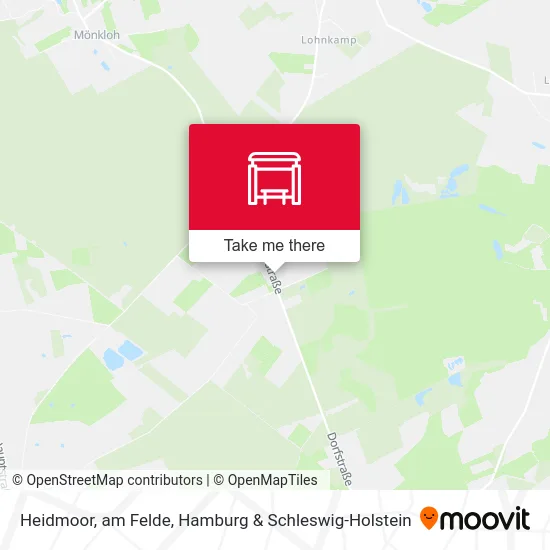 Карта Heidmoor, am Felde