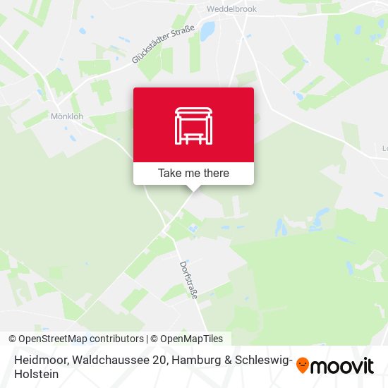 Heidmoor, Waldchaussee 20 map