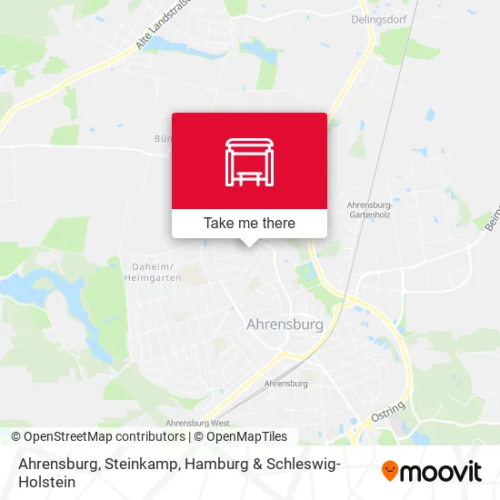 Карта Ahrensburg, Steinkamp