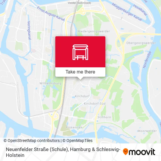 Карта Neuenfelder Straße (Schule)