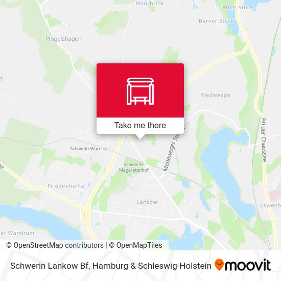 Карта Schwerin Lankow Bf