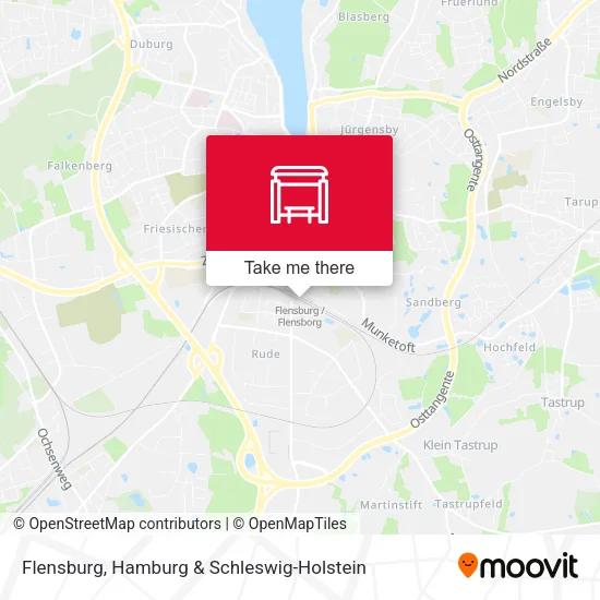 Карта Flensburg