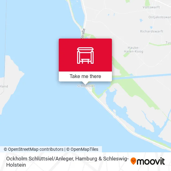 Карта Ockholm Schlüttsiel/Anleger