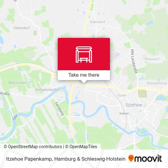 Карта Itzehoe Papenkamp