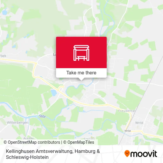 Карта Kellinghusen Amtsverwaltung
