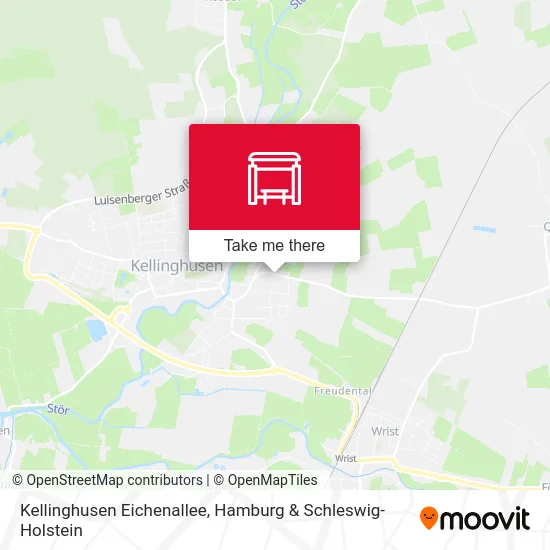Карта Kellinghusen Eichenallee