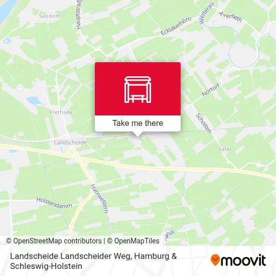 Landscheide Landscheider Weg map