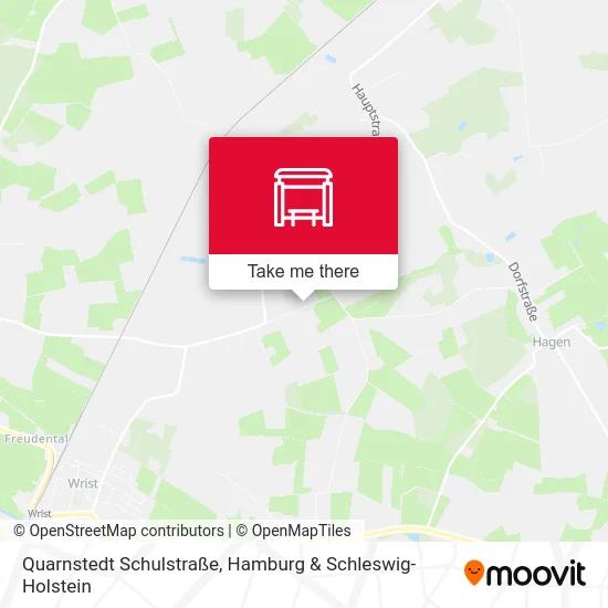 Карта Quarnstedt Schulstraße