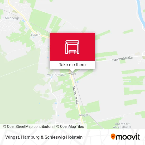 Wingst map