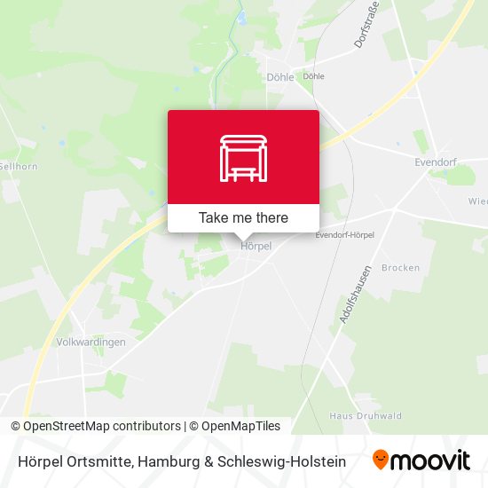 Hörpel Ortsmitte map