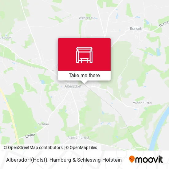 Карта Albersdorf(Holst)