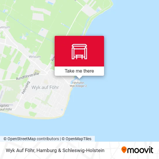 Карта Wyk Auf Föhr