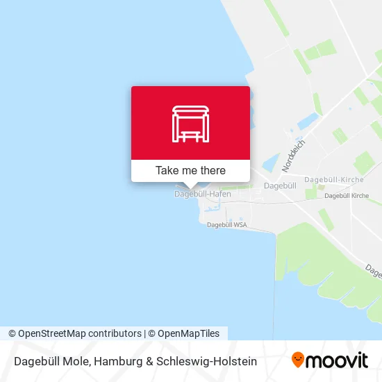 Карта Dagebüll Mole